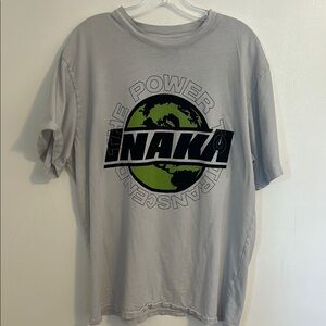 INAKA Power The Elevation T-Shirt. “The Power to Transcend” off white Size XL